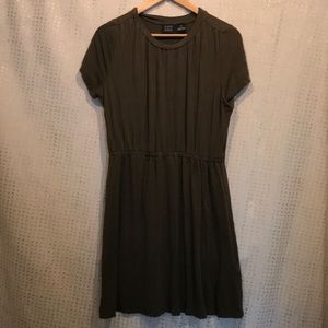 Press Dress Olive Green Dress